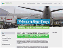 Tablet Screenshot of airportenergy.com
